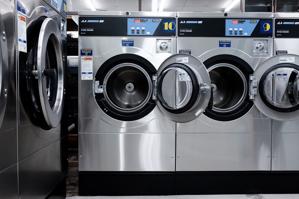 Freshly folded clothes laundry service - everyday clothing shirts trousers dresses